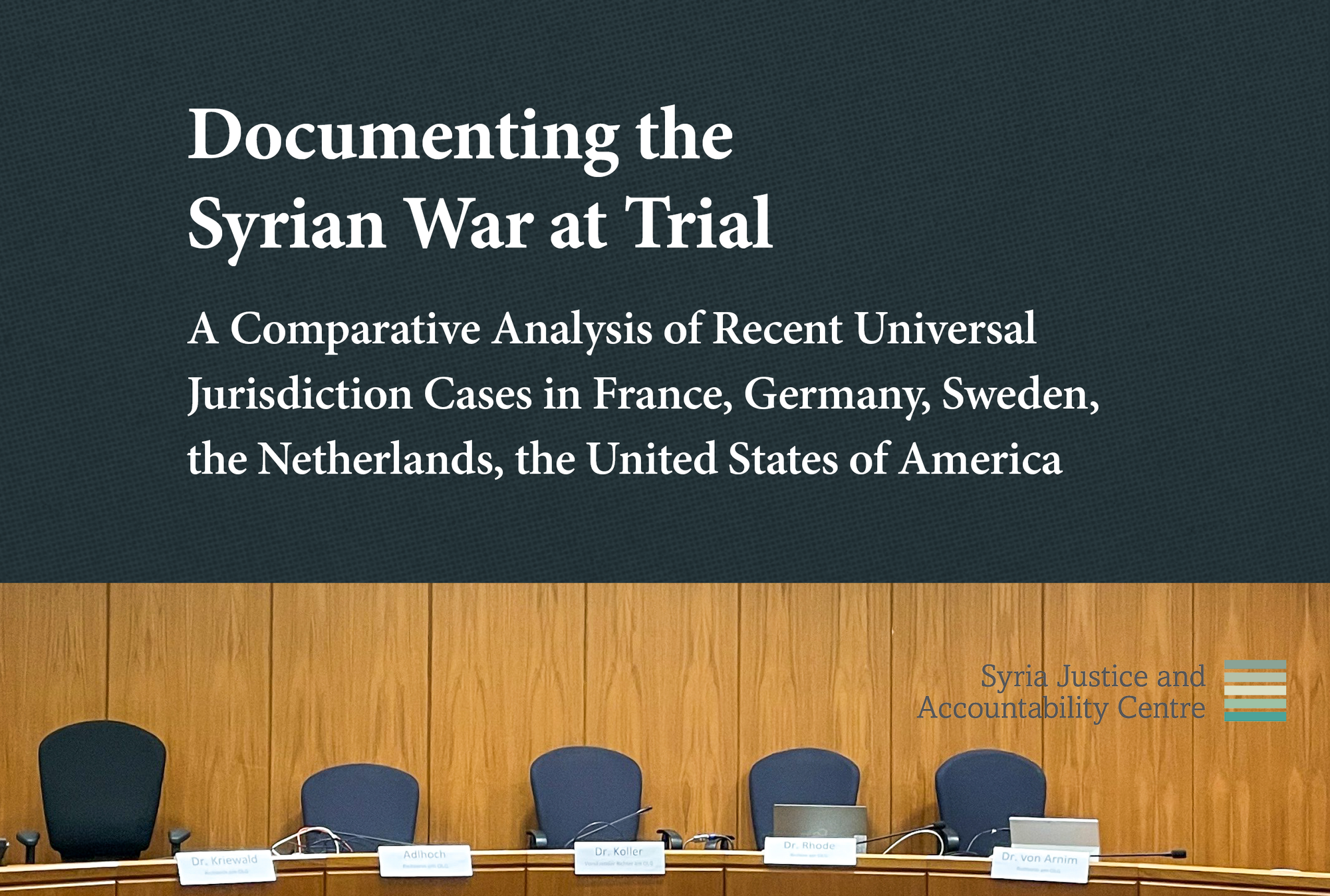 Documenting the Syrian War at Trial