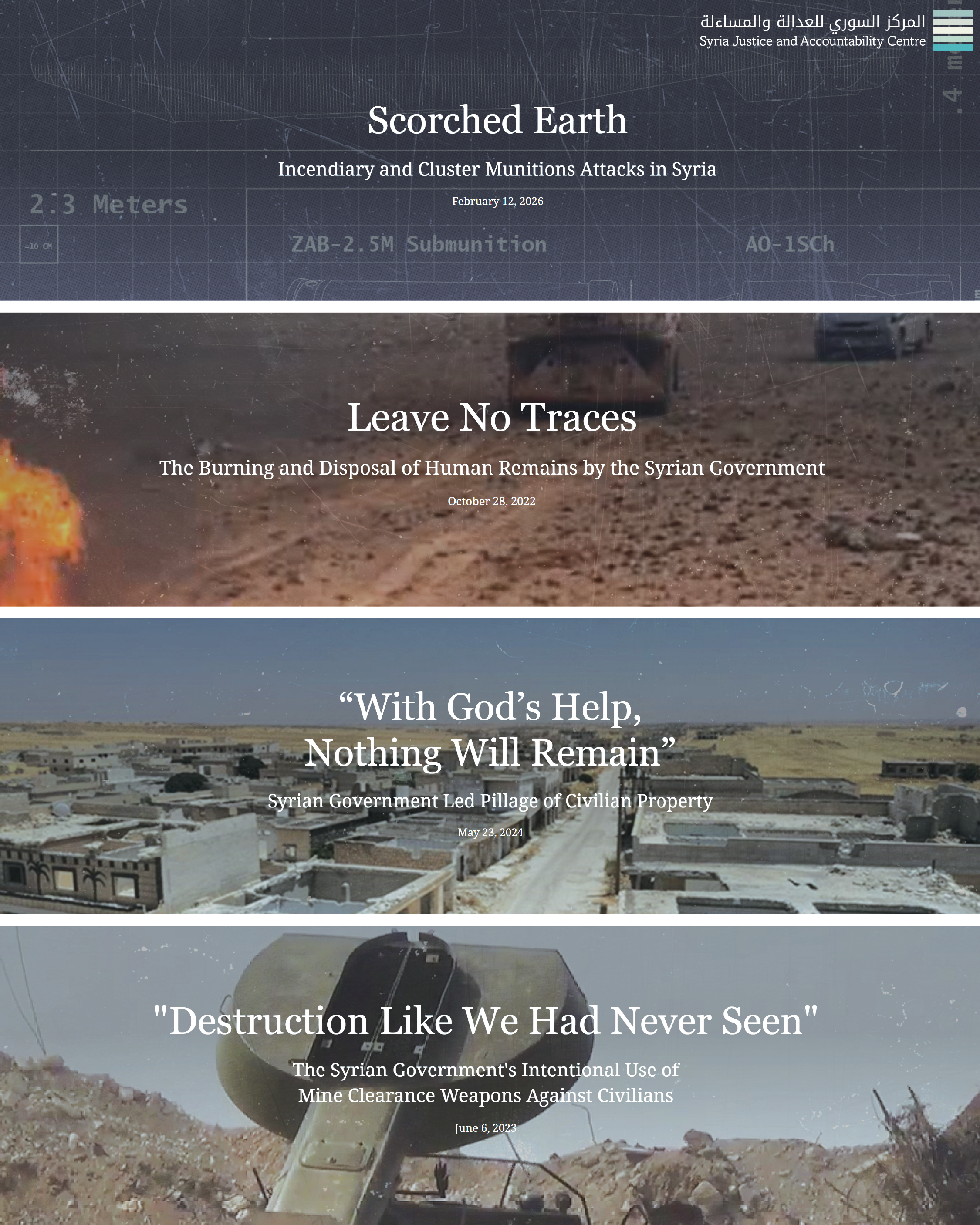 SJAC's Investigative Reporting