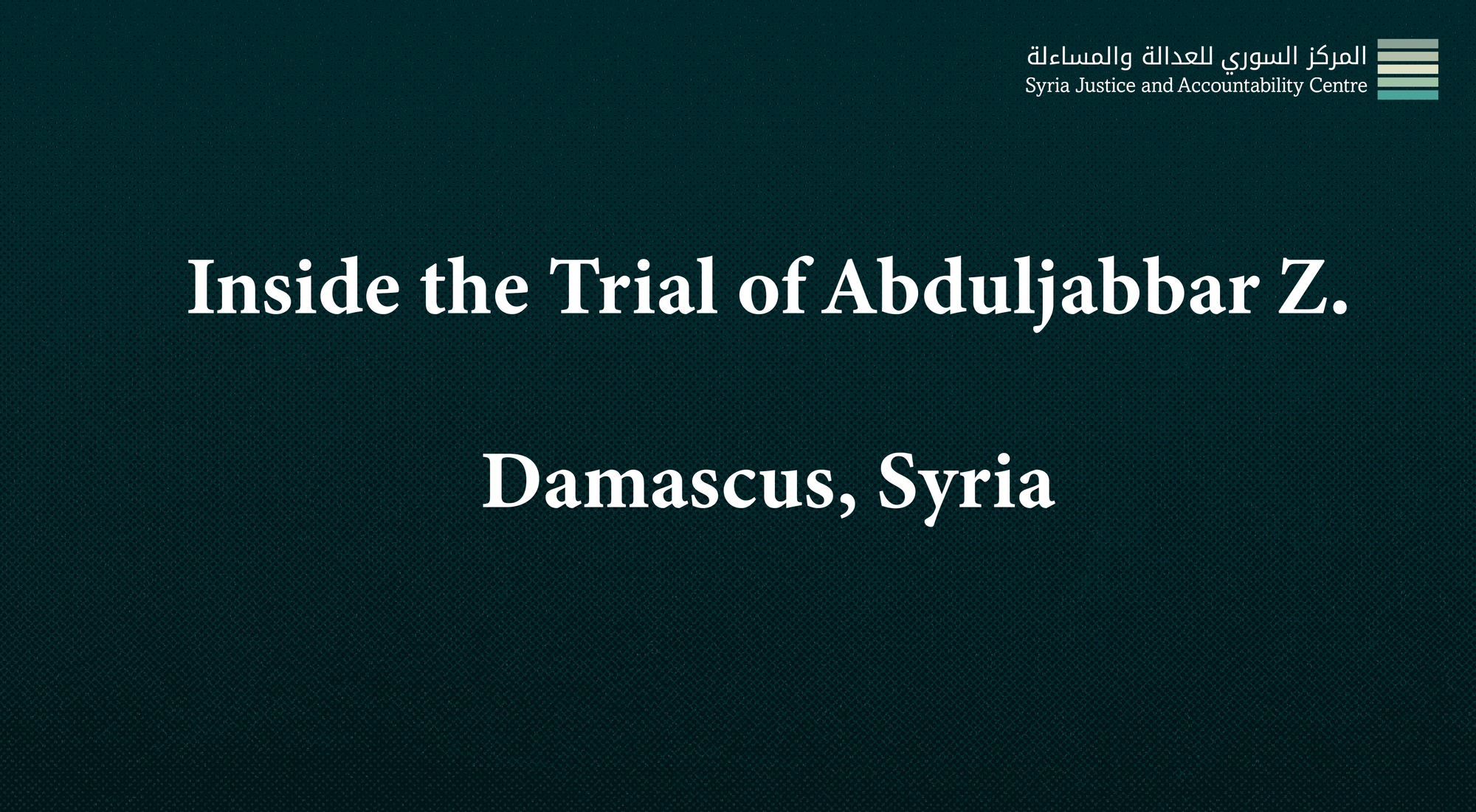 Inside the Trial of Abduljabbar Z. #1: Confessions Recanted
