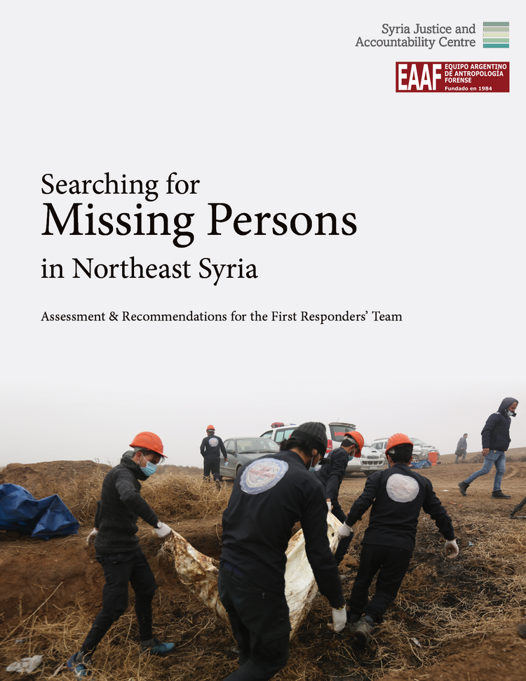 Searching for Missing Persons in Northeast Syria