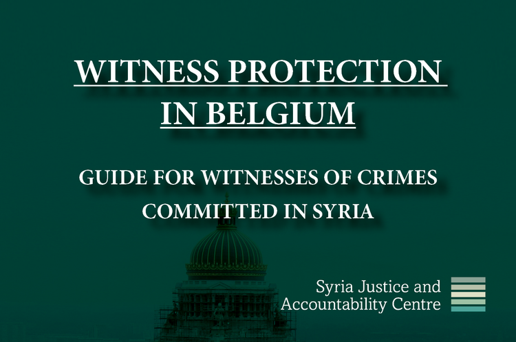 WITNESS PROTECTION IN BELGIUM