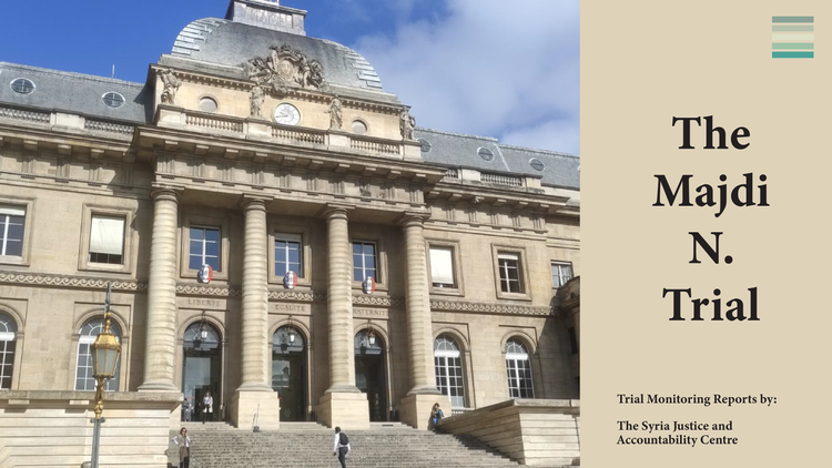 Inside the Majdi N. Trial #31: Interrogation on the Accused’s Involvement in the Military and Policy Office and Movements between Syria and Turkey from 2013 to 2016