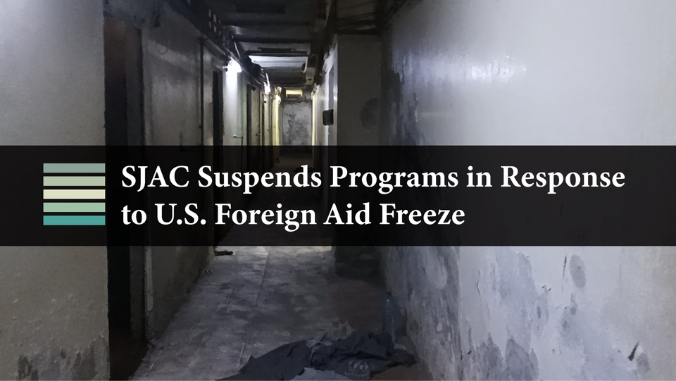 SJAC Suspends Programs in Response to U.S. Foreign Aid Freeze