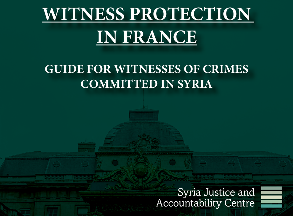 WITNESS PROTECTION IN FRANCE