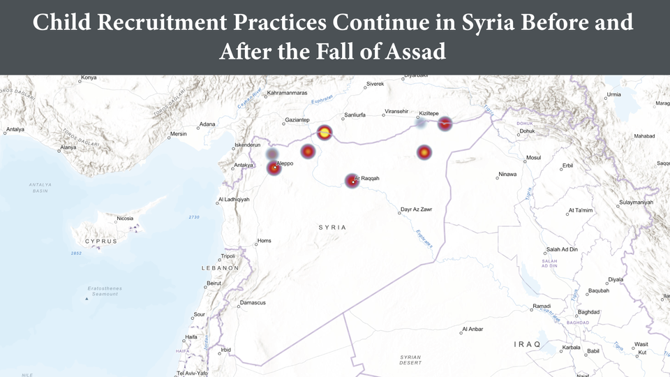 Child Recruitment Practices Continue in Syria Before and After the Fall of Assad