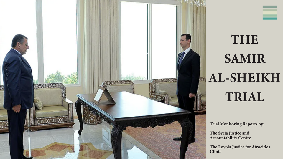 Trial of Samir Al-Sheikh #4: The Government’s Request: Status Conference