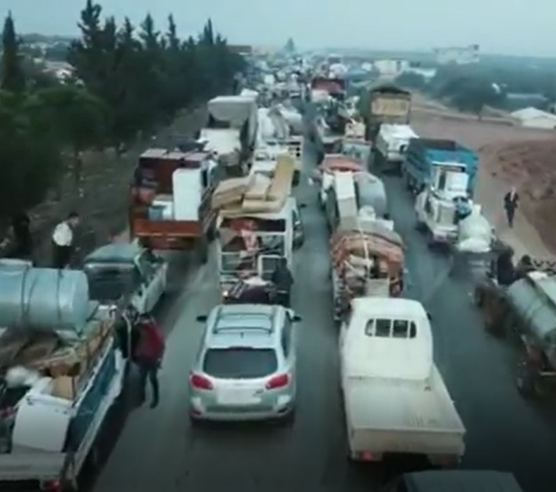 The reality of displacement in Idlib: "Only the children were laughing"